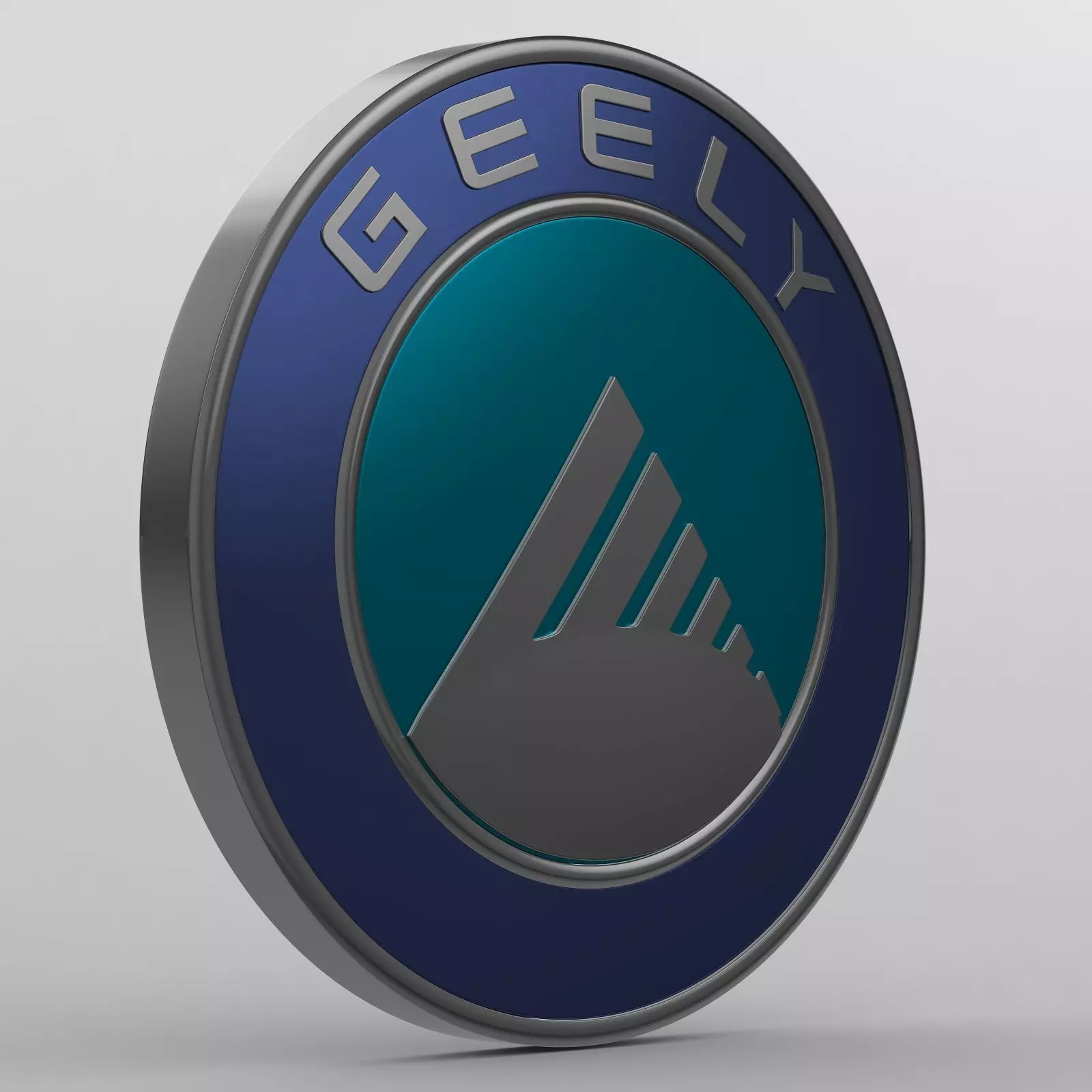 geely logo 3D model_0