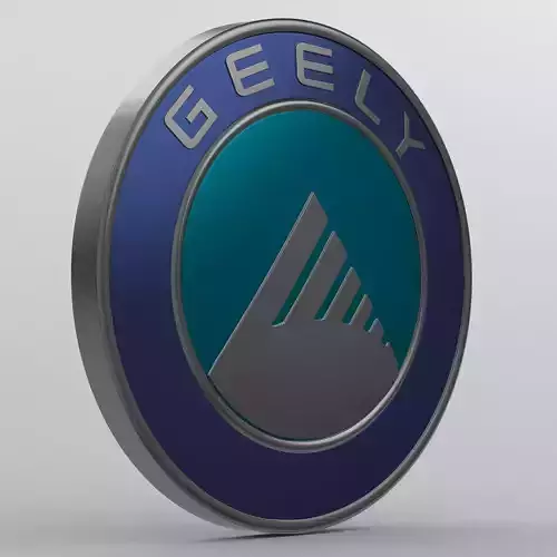 geely logo 3D model