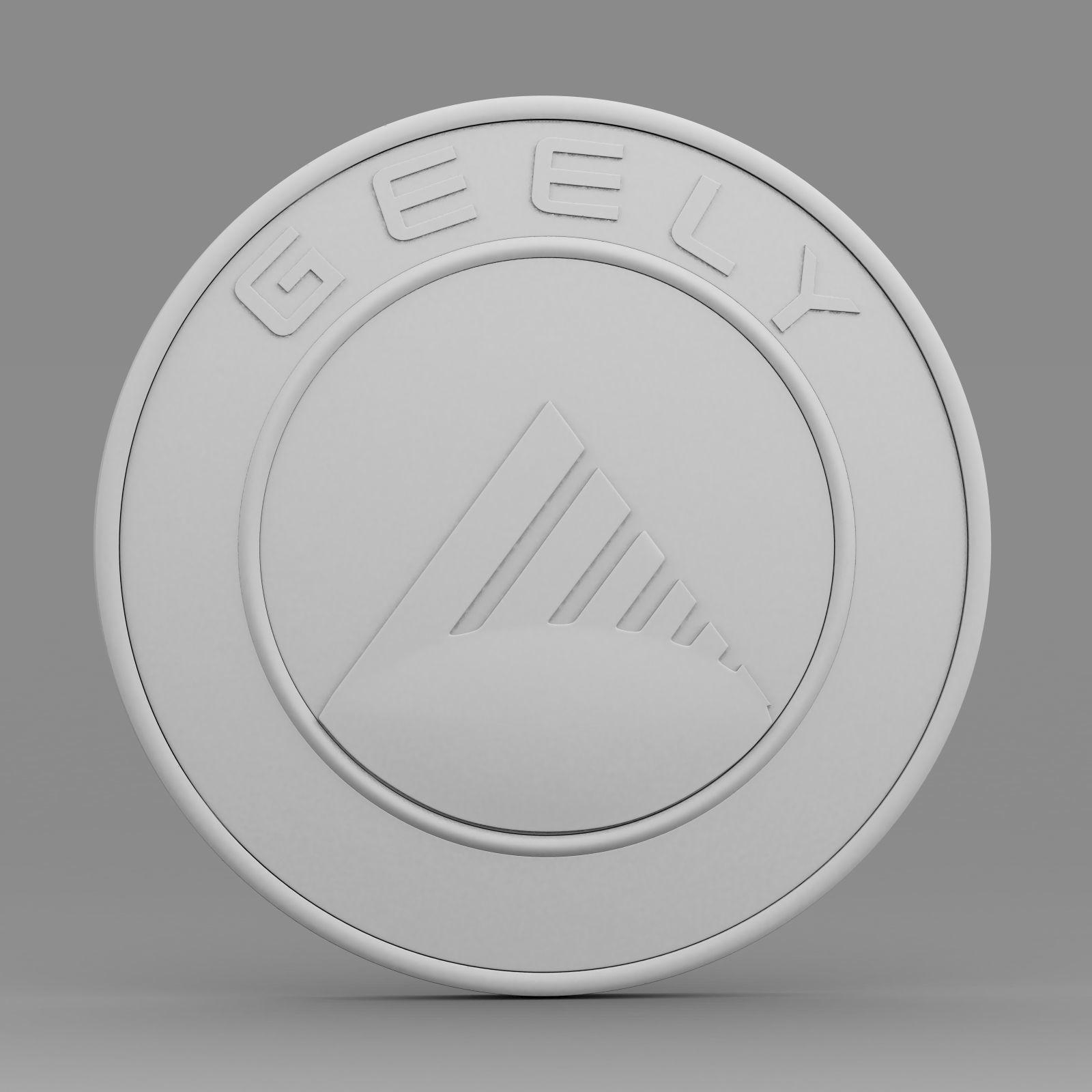 geely logo 3D model_5