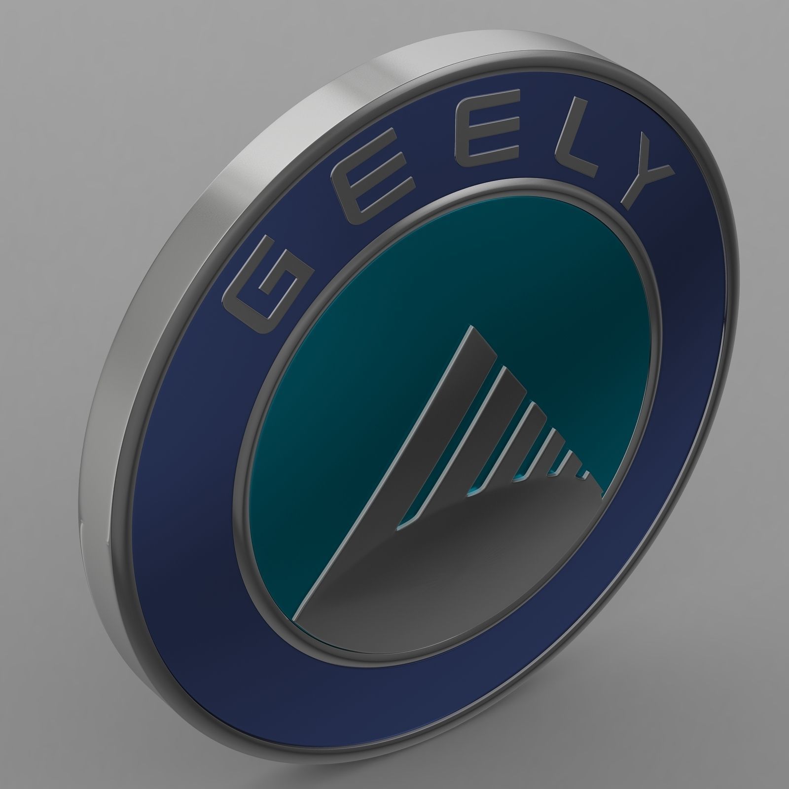 geely logo 3D model_3