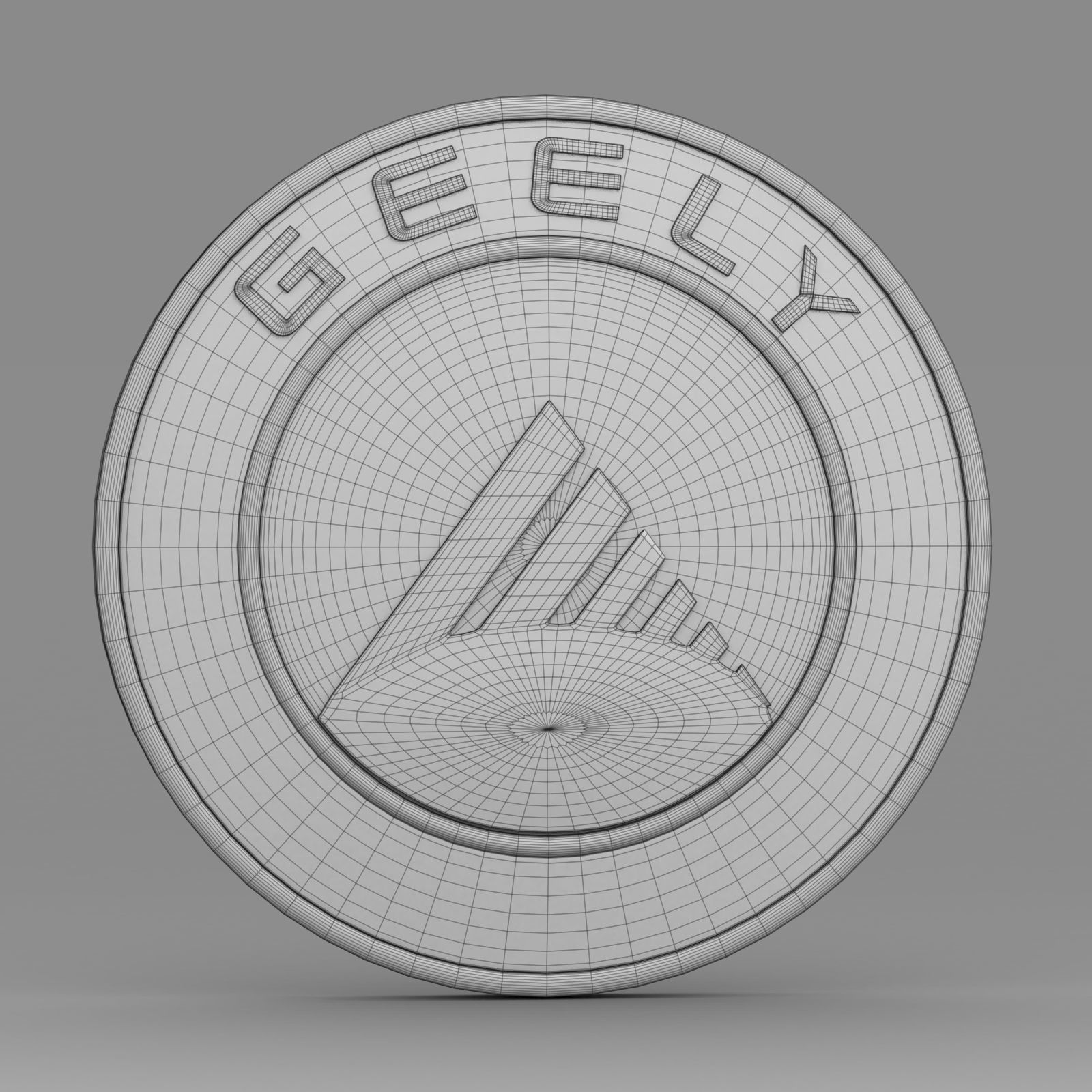 geely logo 3D model_6