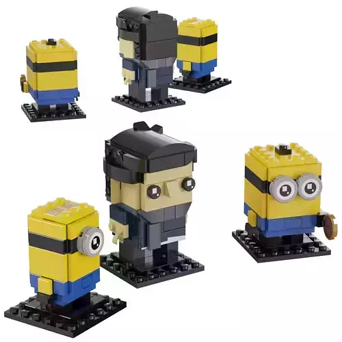 Lego BrickHeadz - 40420 Gru Stuart and Otto