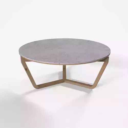 Branca Lisaboa white marble finish