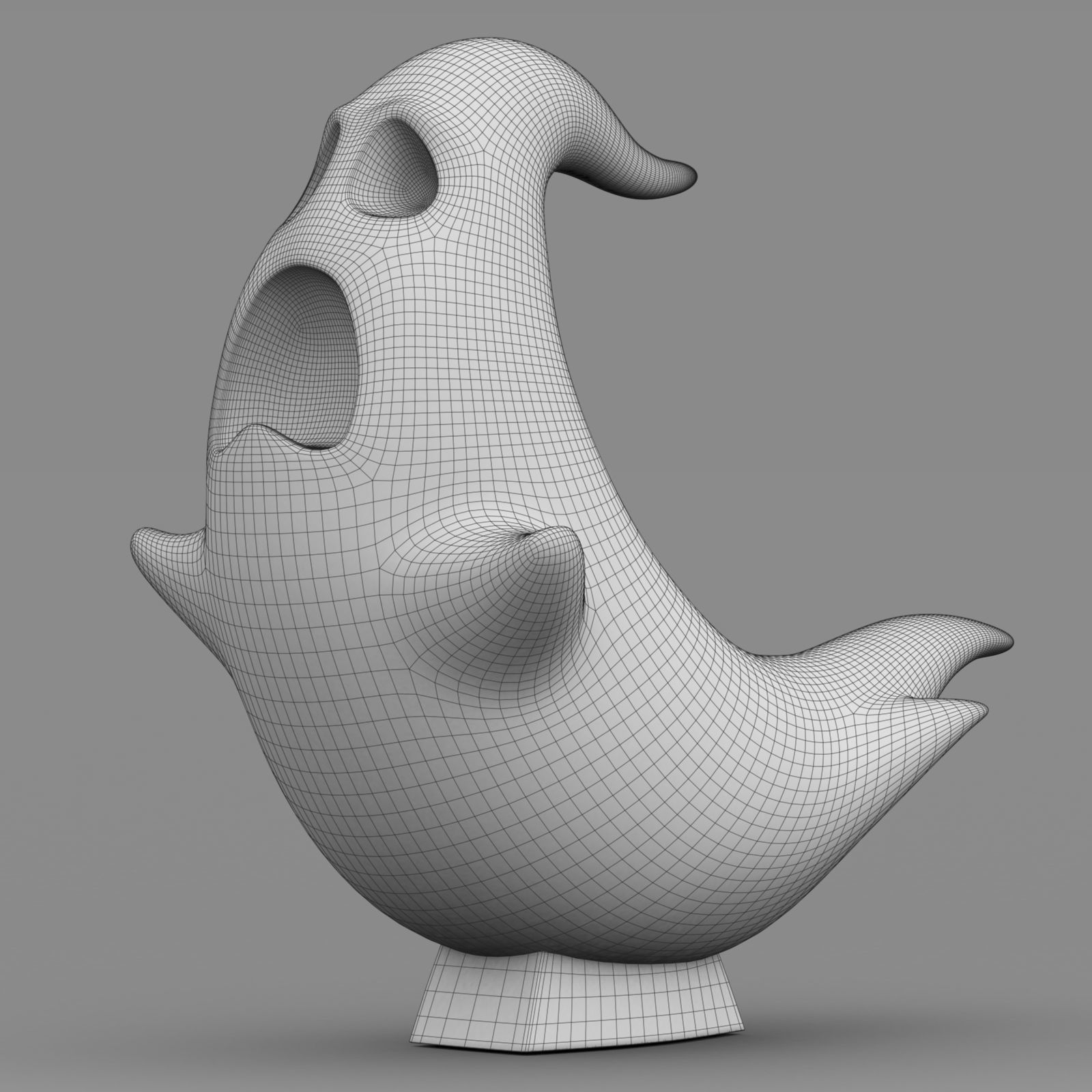 Ghostbusters Hood Ornament 3D model_8