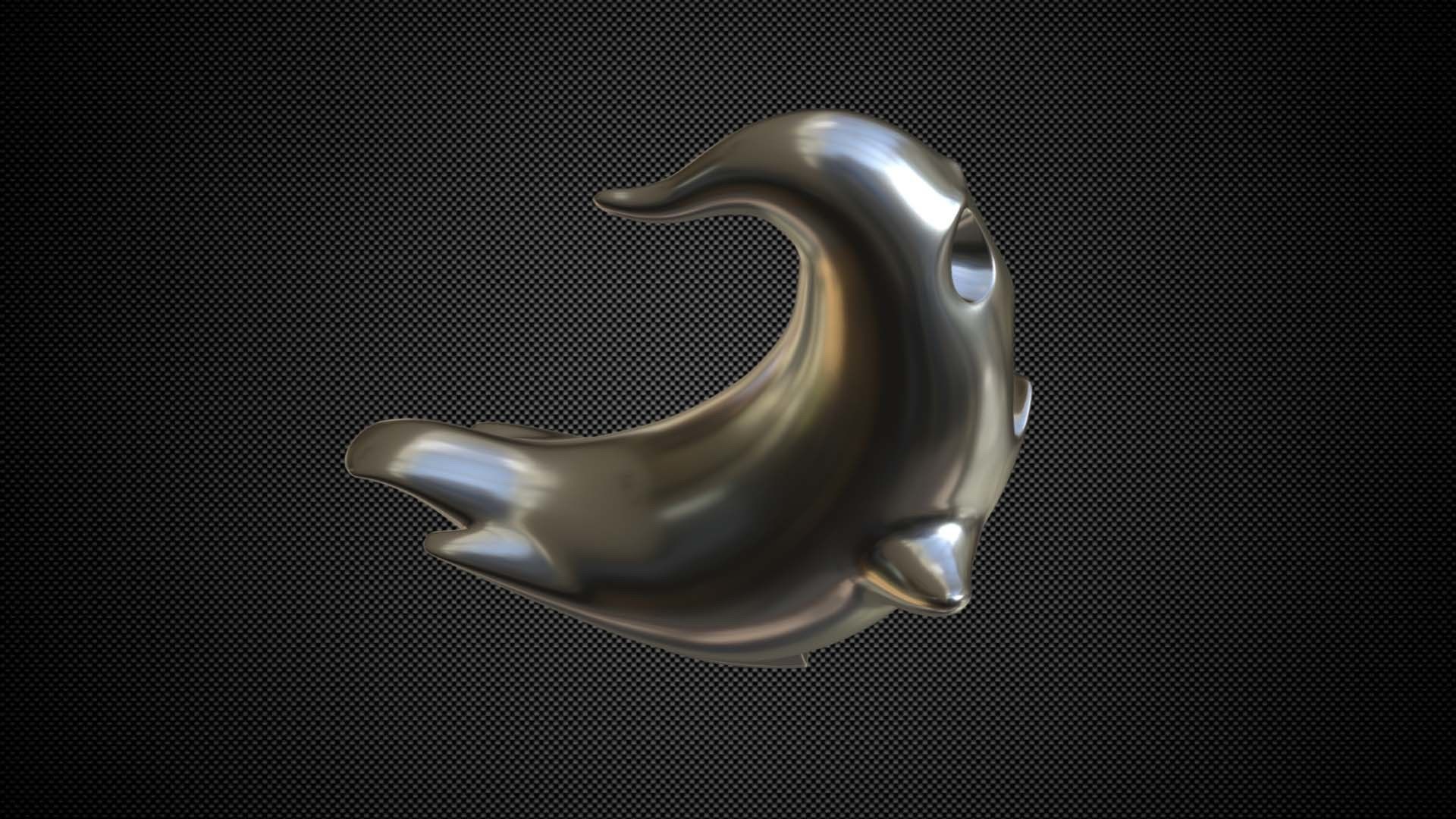 Ghostbusters Hood Ornament 3D model_4