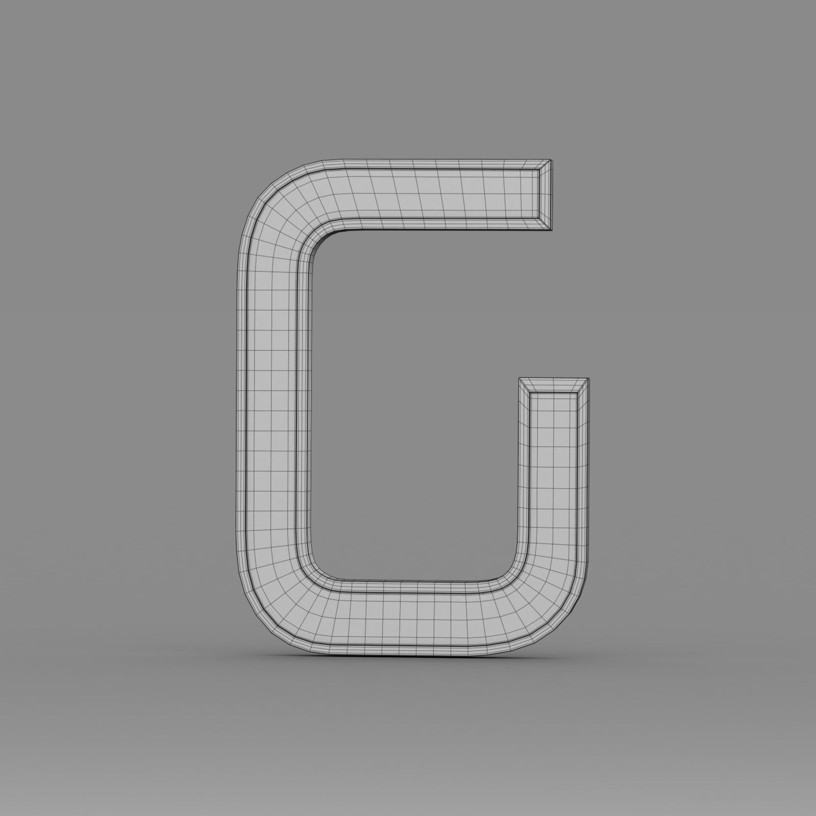 giugiaro italdesign logo 3D model_7