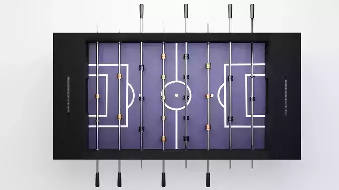 Foosball Table 3D model