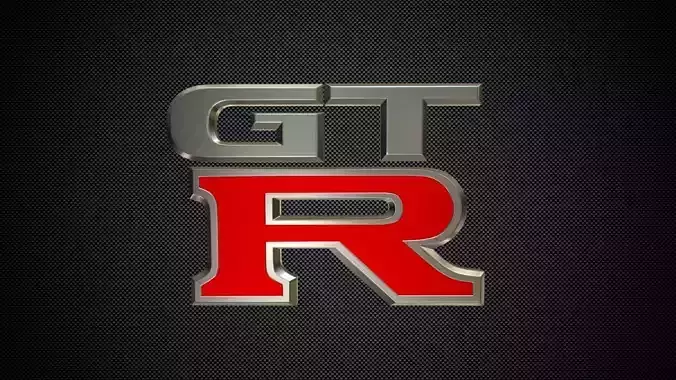 gtr logo 3D model