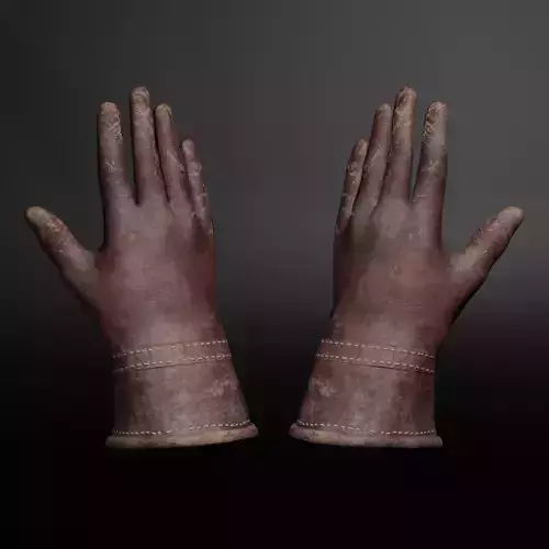 Leather gloves