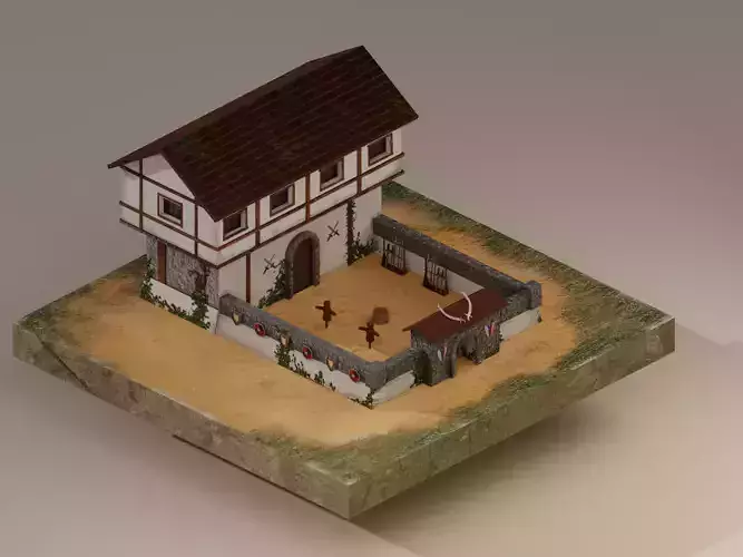  Warrior Barracks Level 1