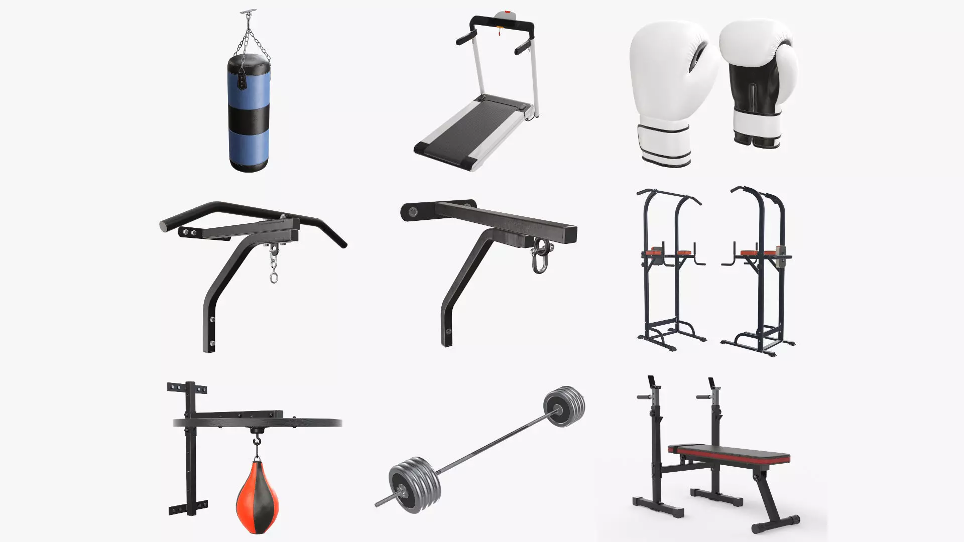 Sports equipment vol1 3D Model Collection_0