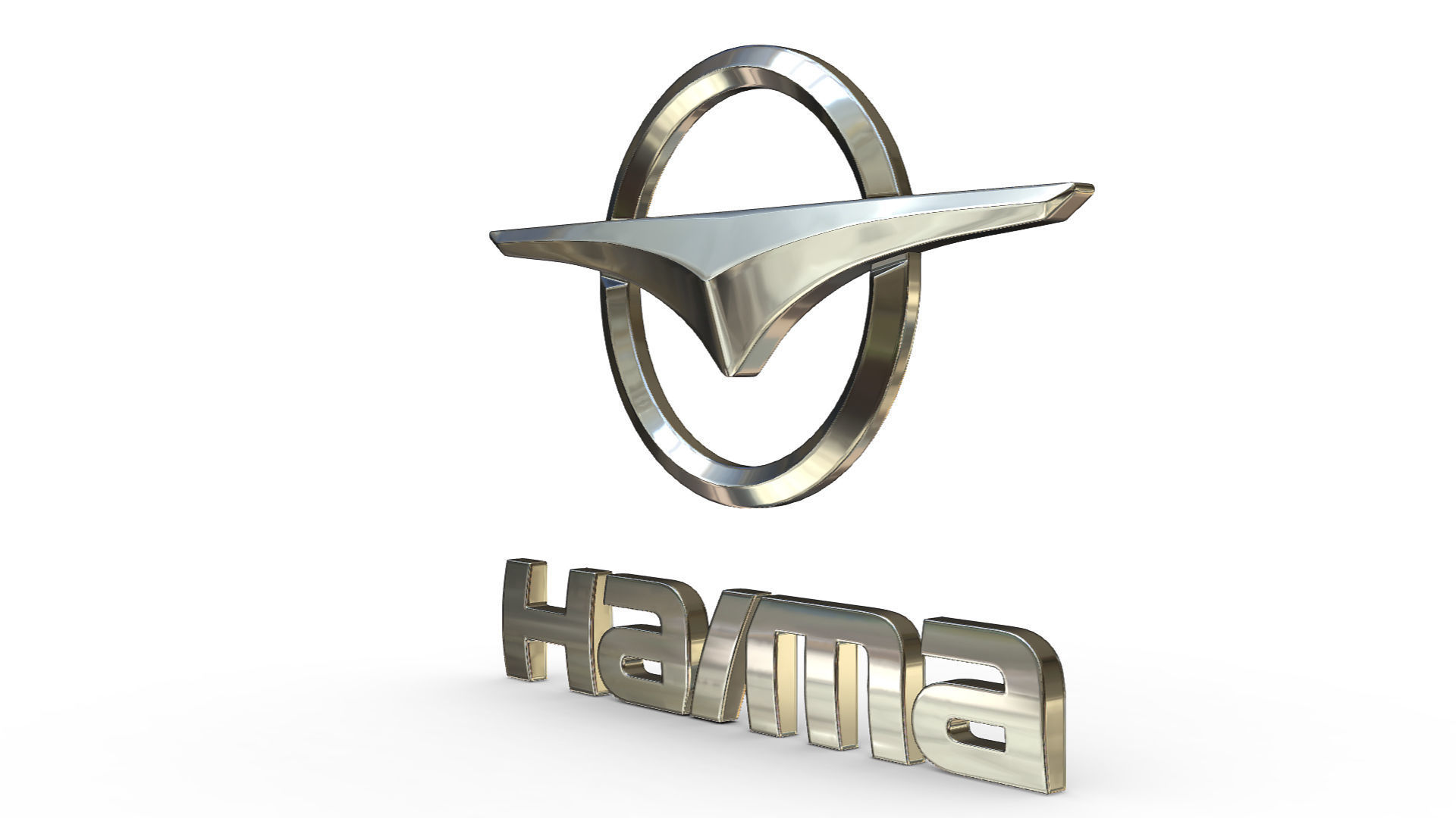 haima logo 3D model_2