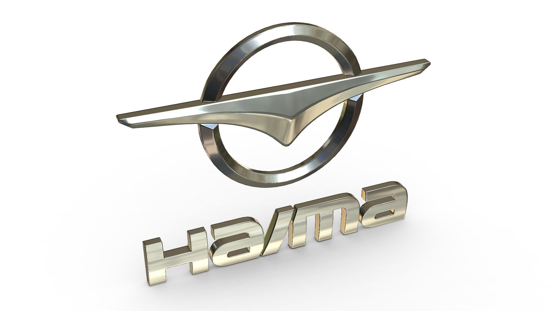 haima logo 3D model_3