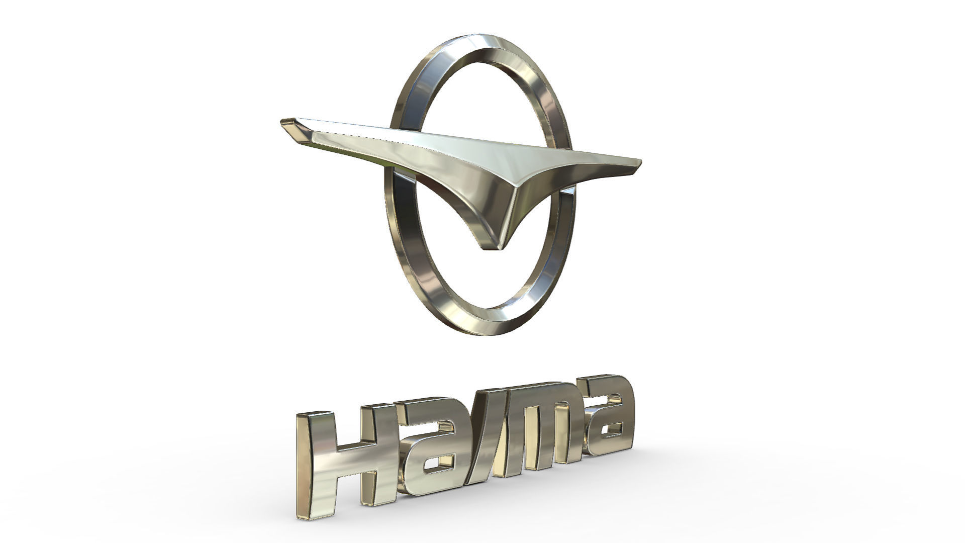 haima logo 3D model_1