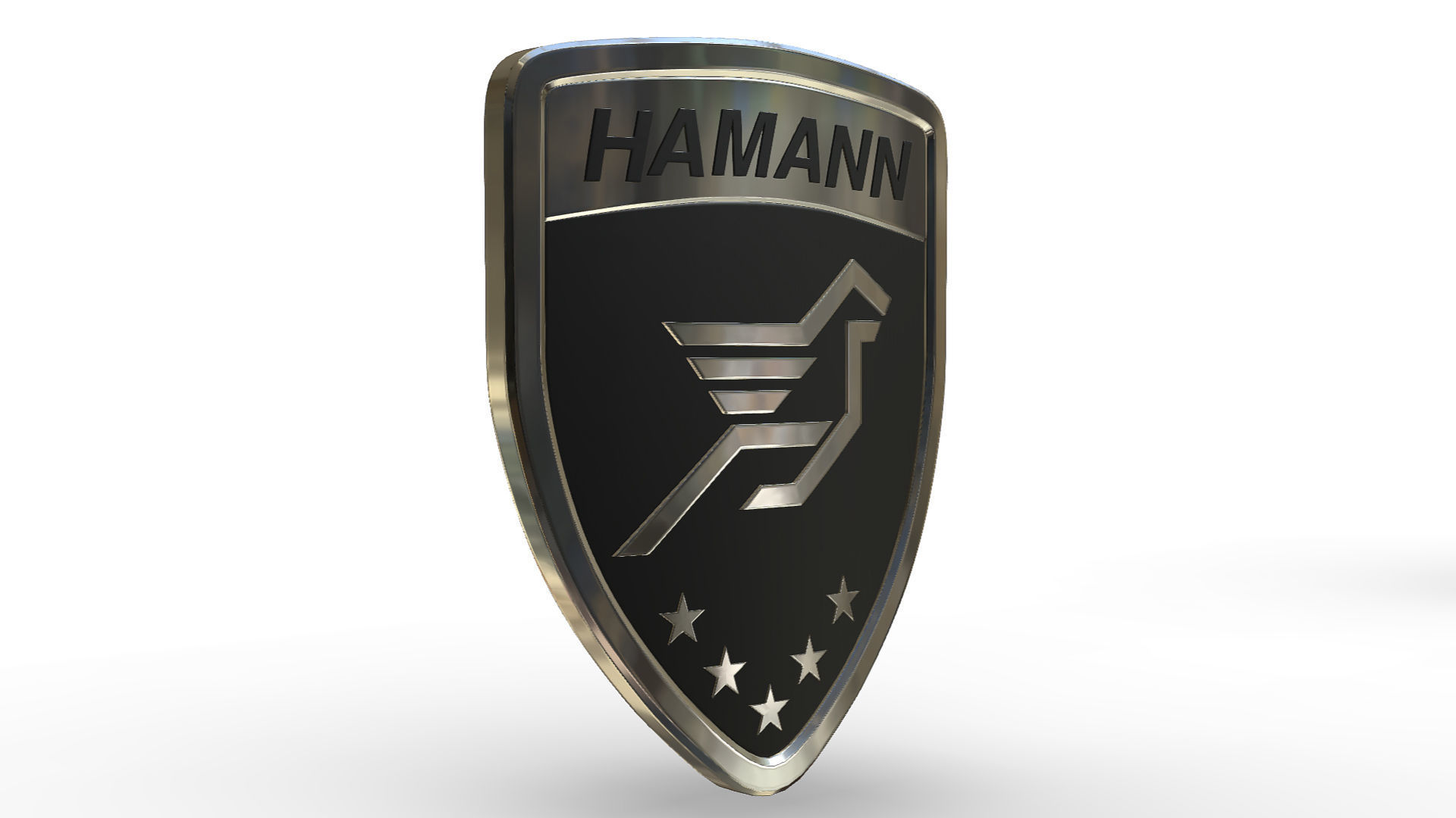 hamann logo 3D model_1
