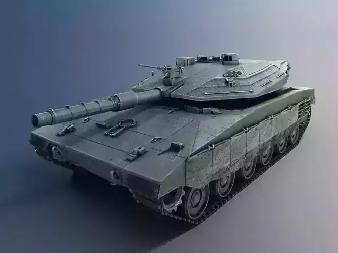 Military Metal Tank