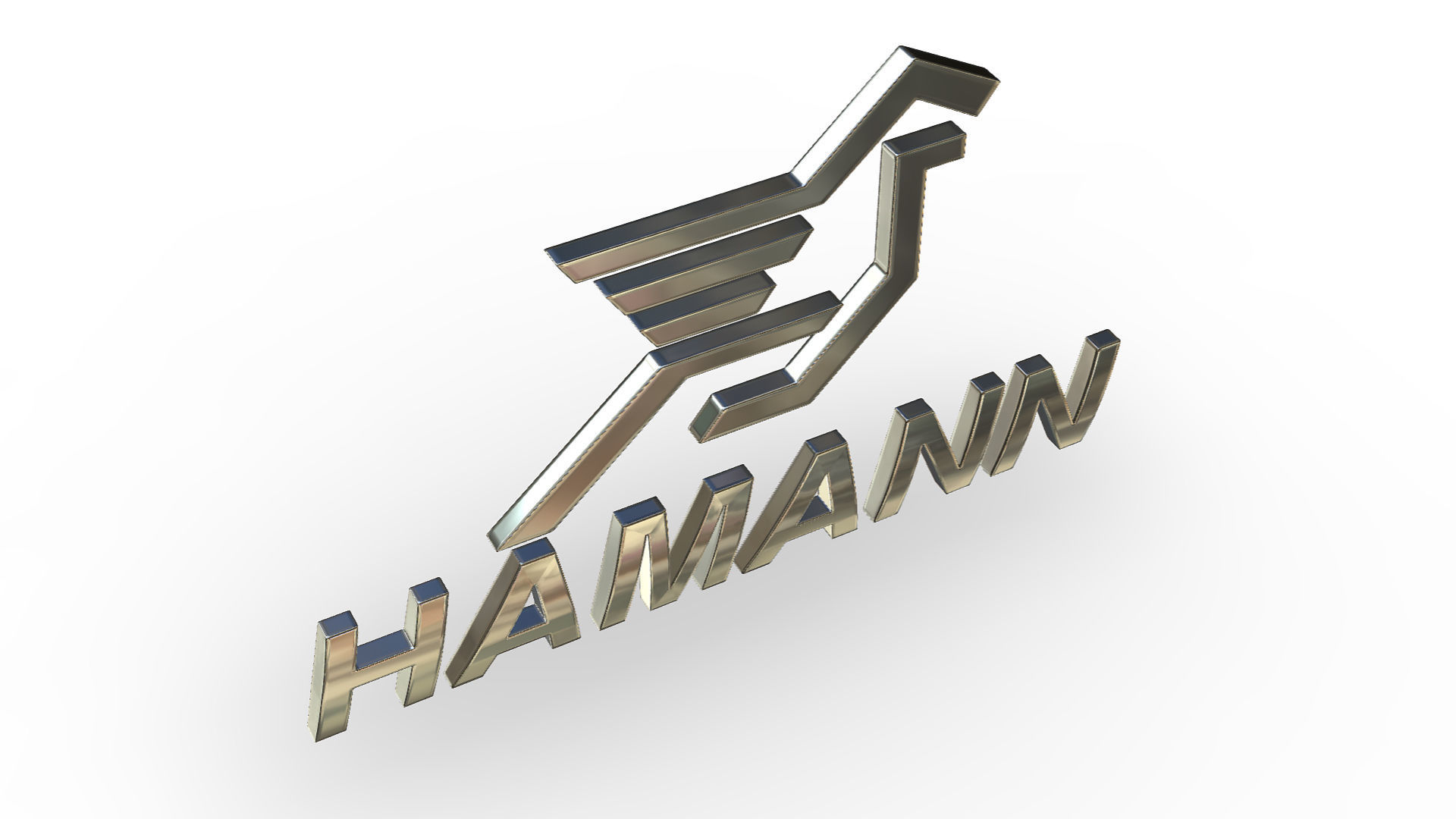 hamann logo 3D model_3