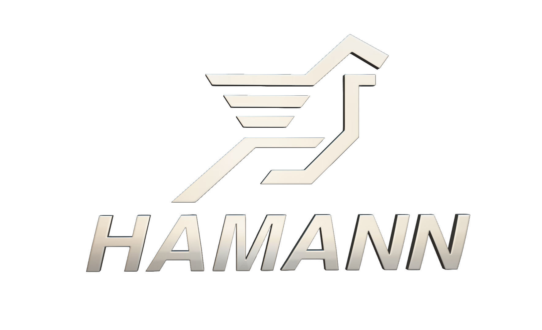 hamann logo 3D model_5
