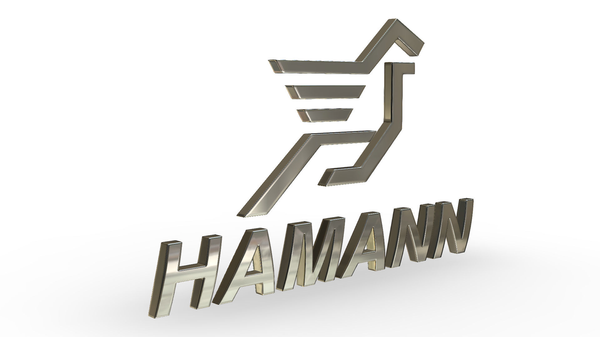 hamann logo 3D model_1