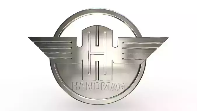 hanomag logo 3D model