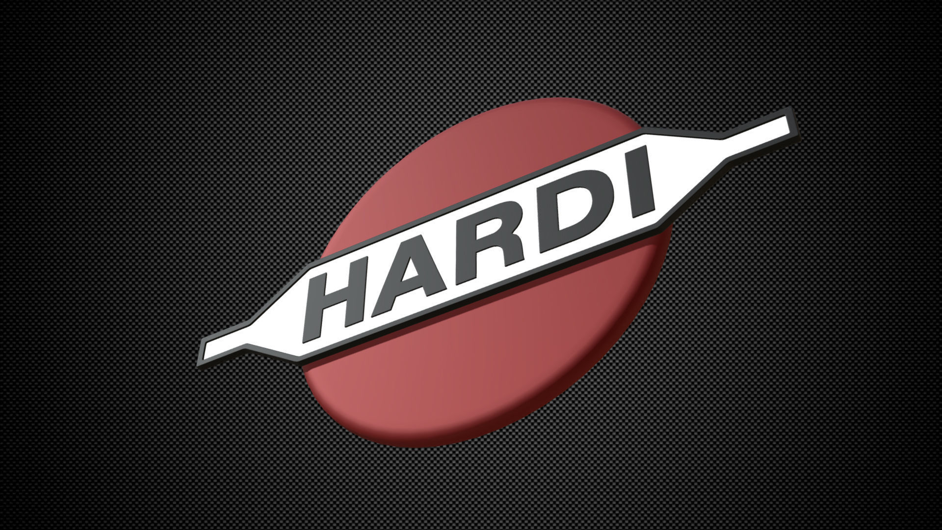 hardi logo 3D model_4