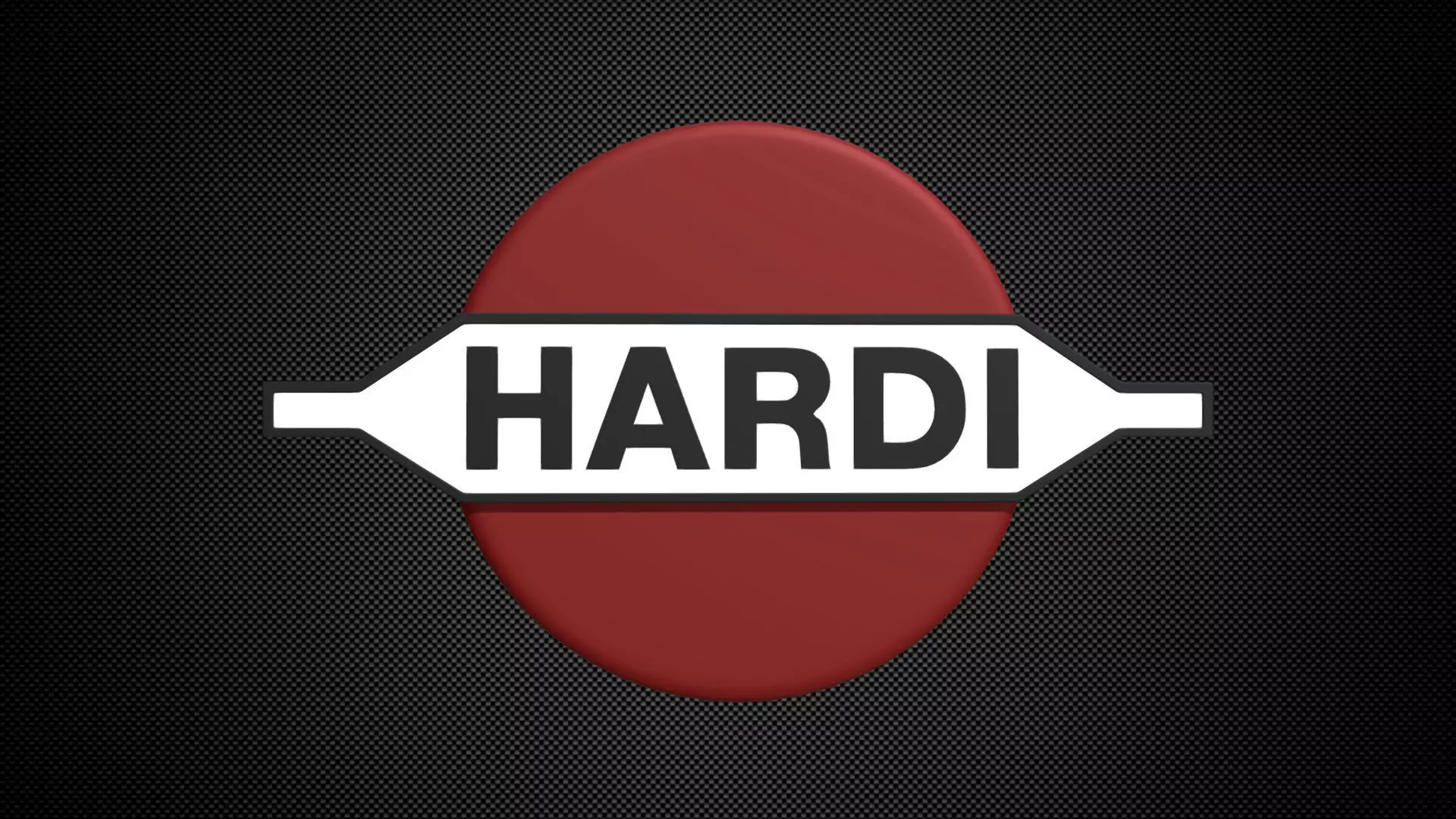 hardi logo 3D model_0