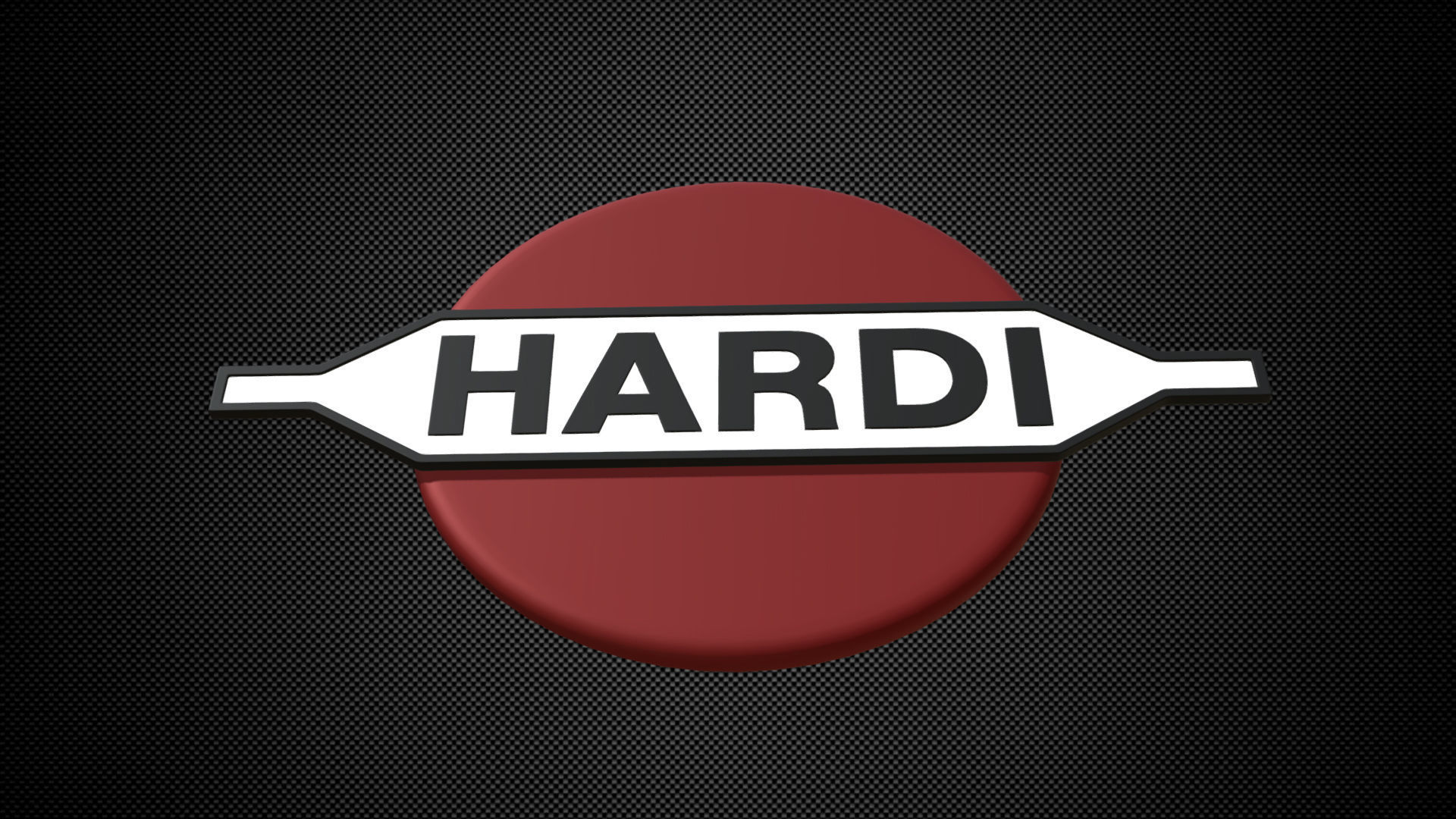 hardi logo 3D model_5