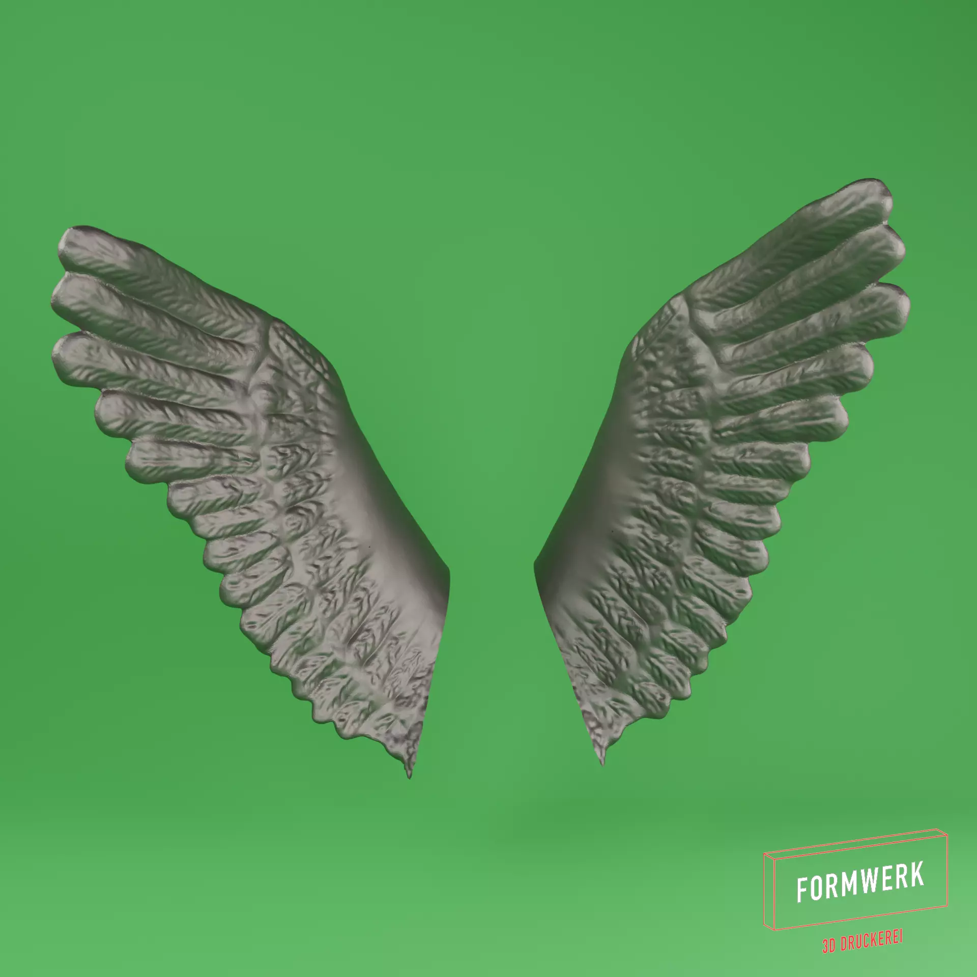 Wing 02 3D print model_0