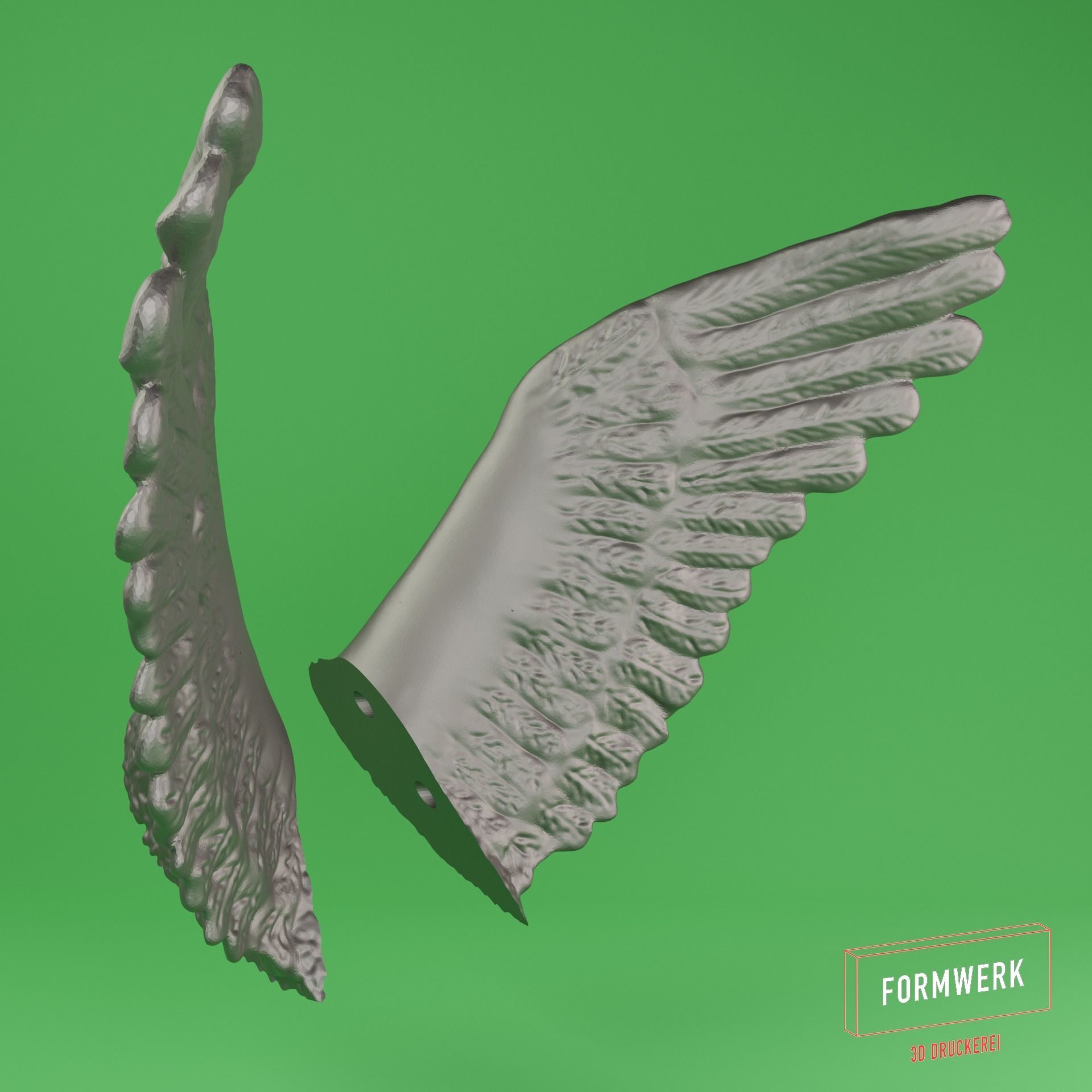 Wing 02 3D print model_4