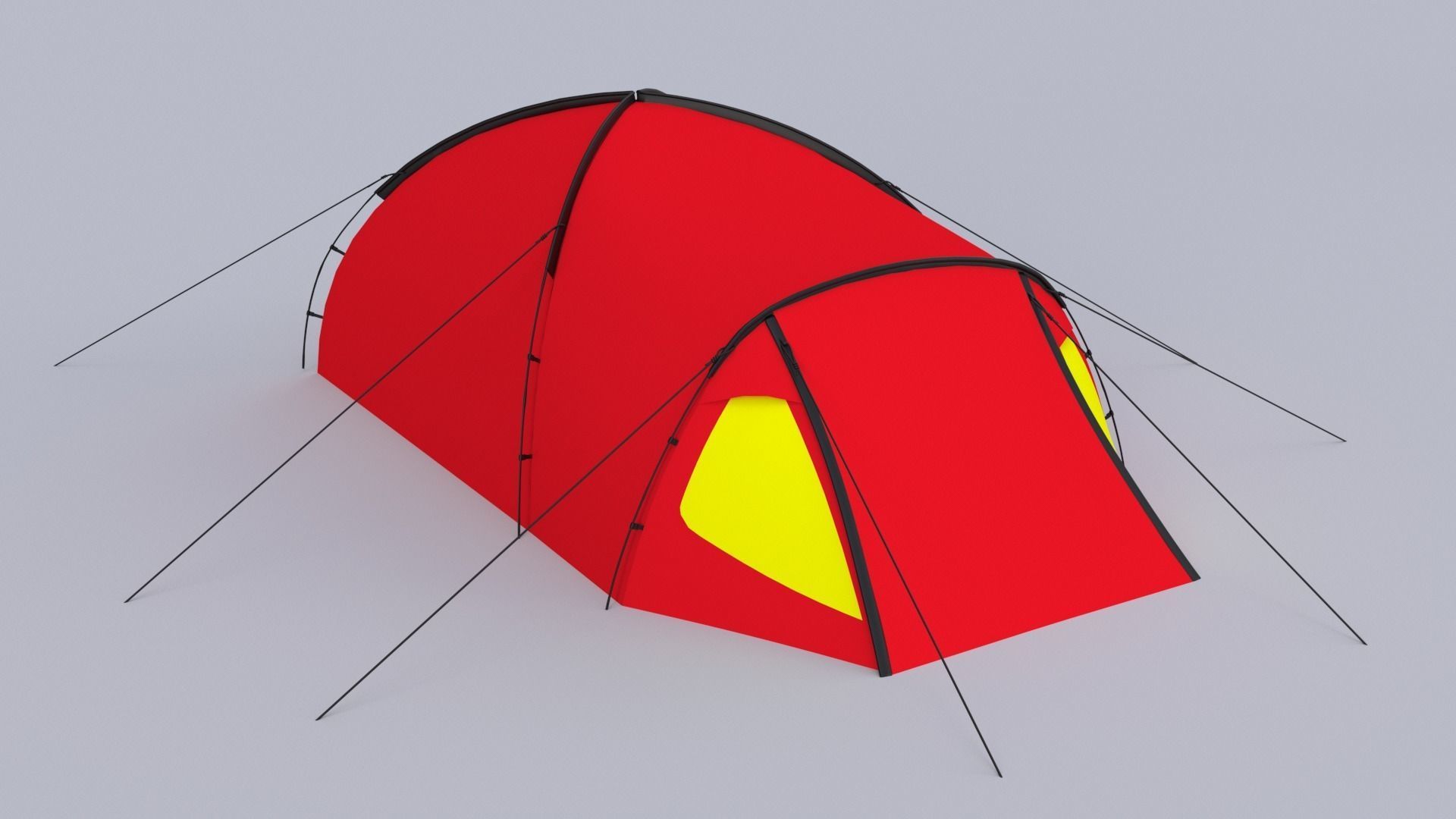 Camping Tent 3D model_17