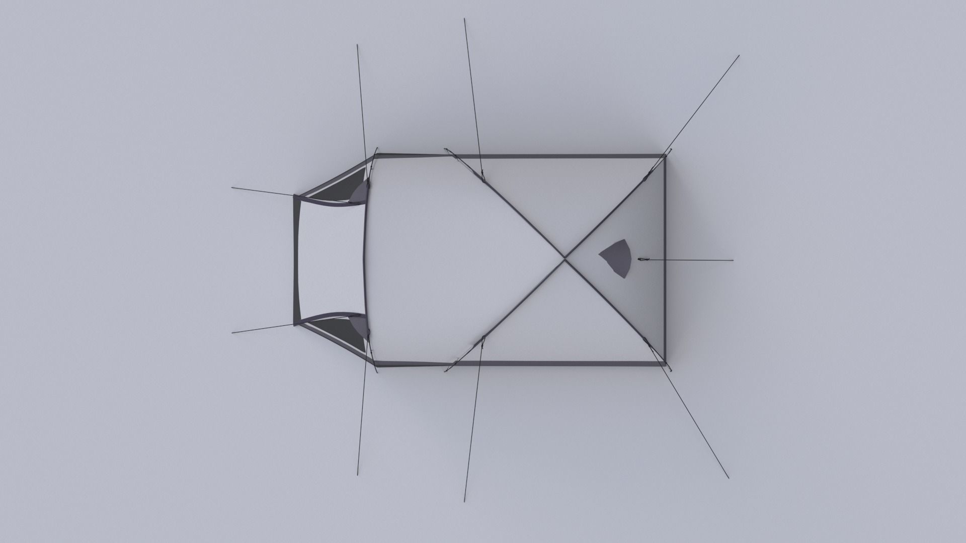 Camping Tent 3D model_2