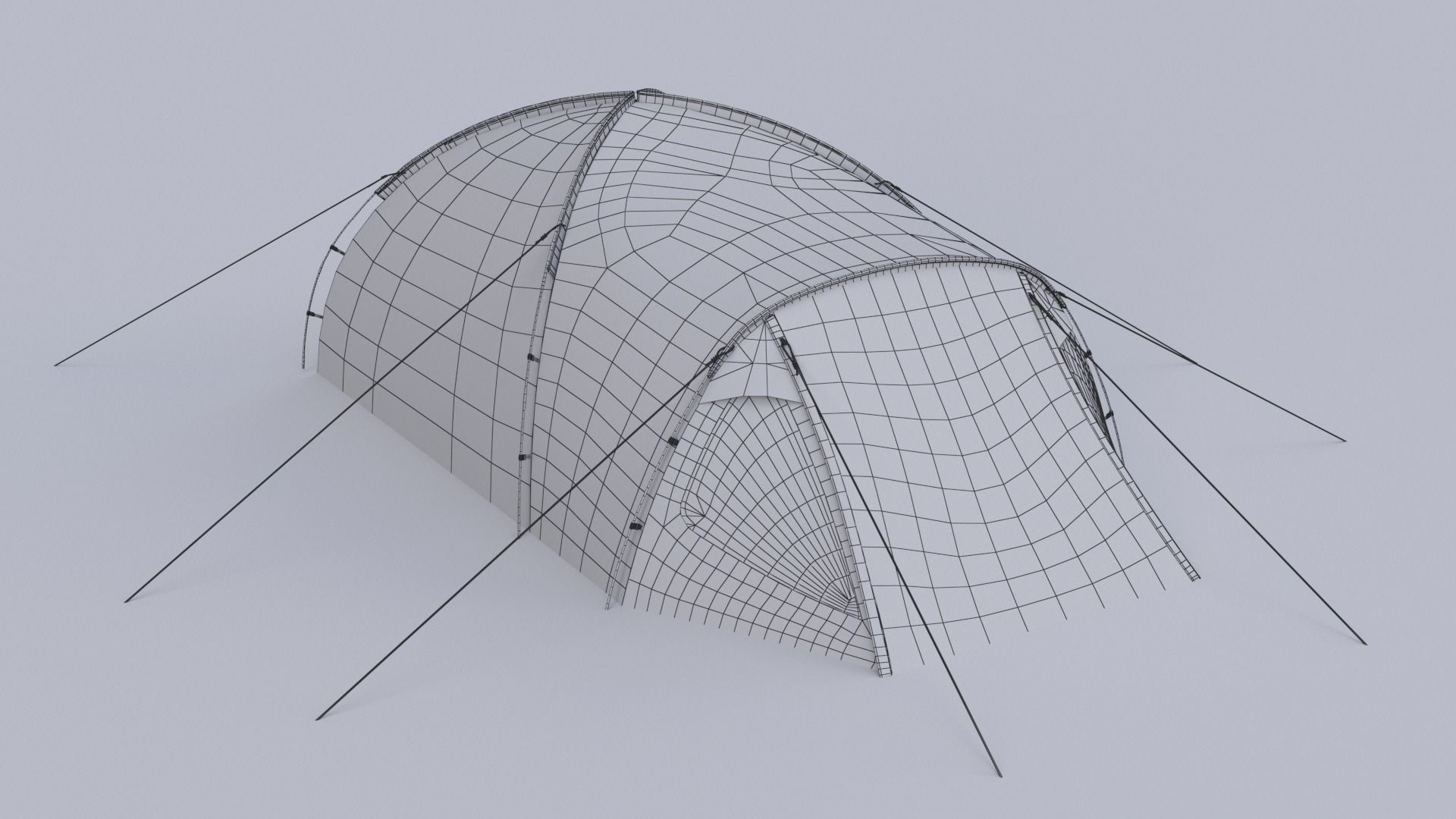 Camping Tent 3D model_29
