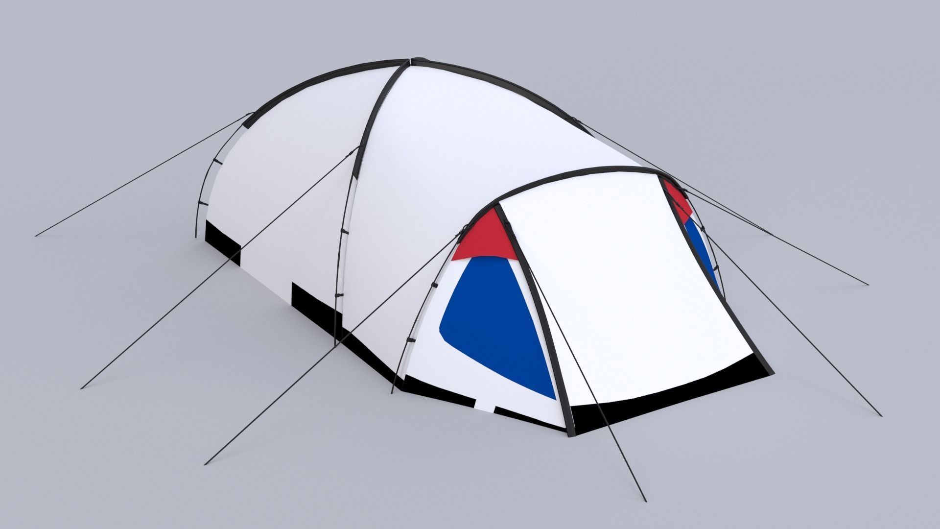Camping Tent 3D model_25