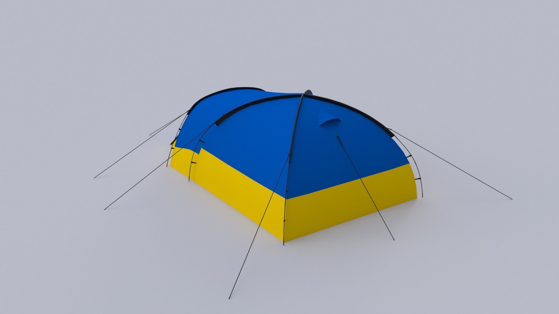 Camping Tent 3D model_8
