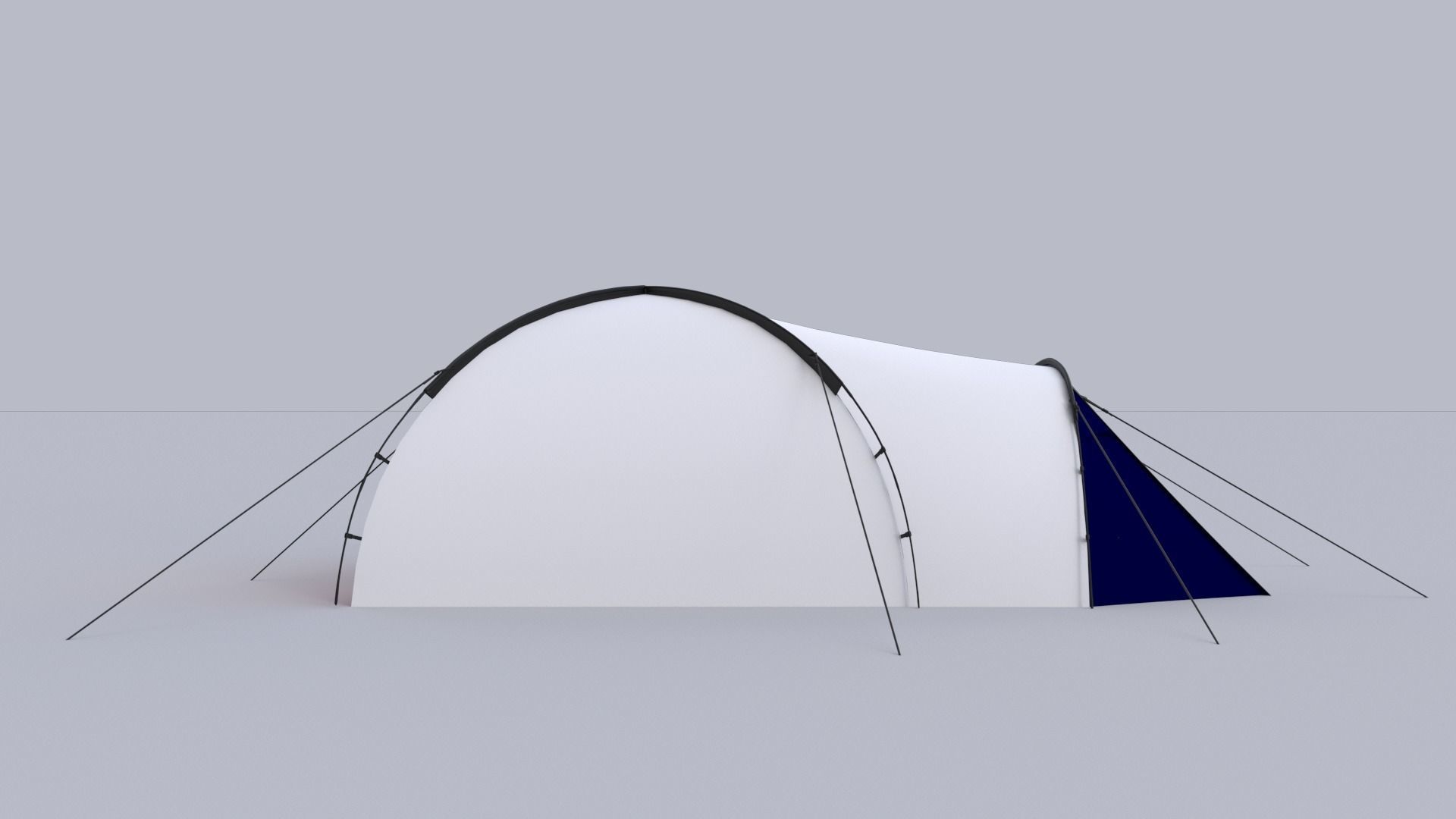 Camping Tent 3D model_11
