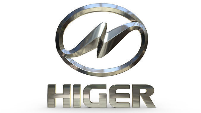 higer logo  3D model