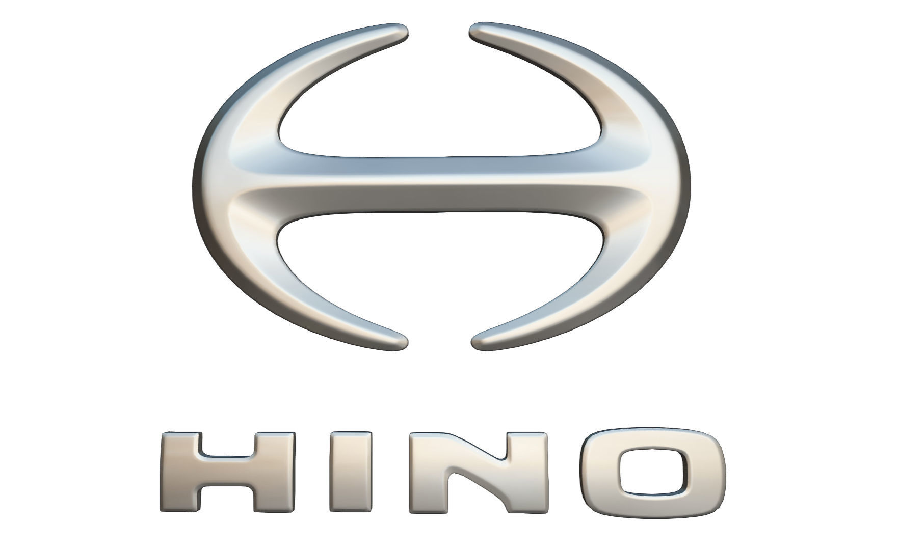 hino logo 3D model_5