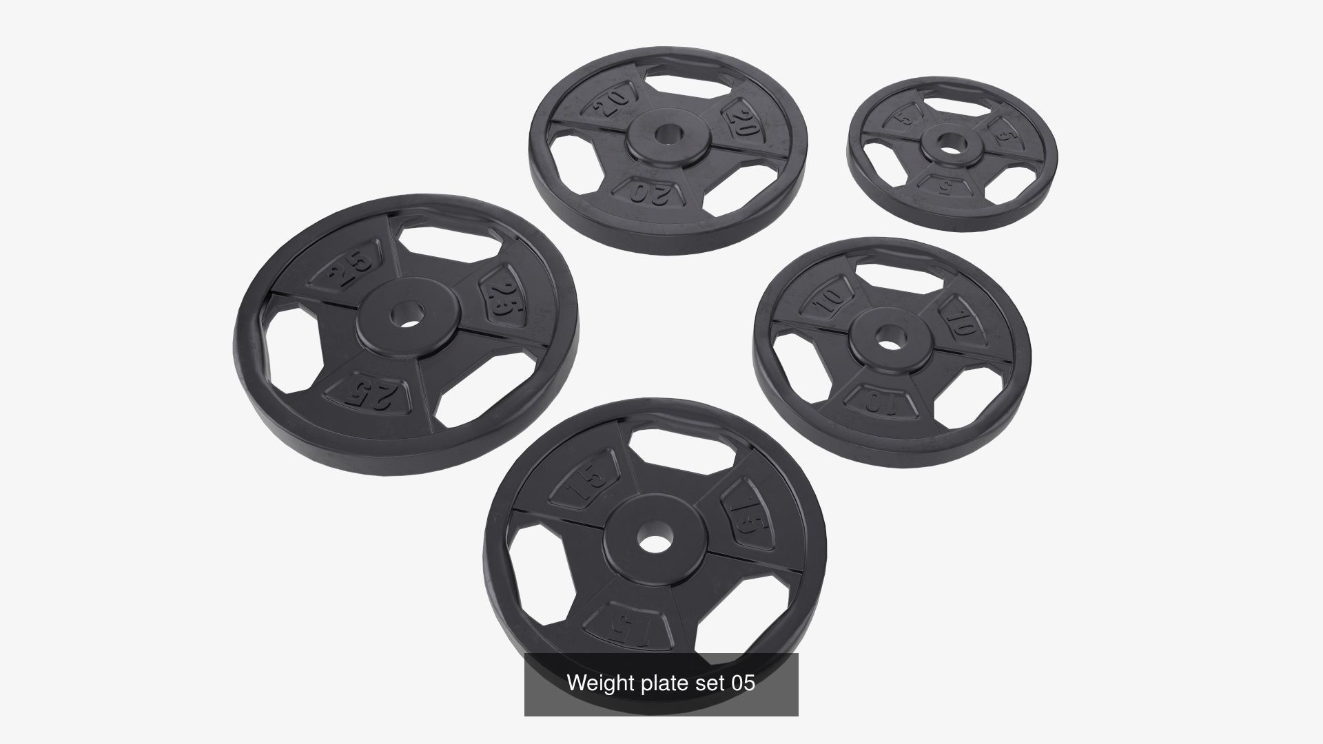 Sports equipment vol2 3D Model Collection_7