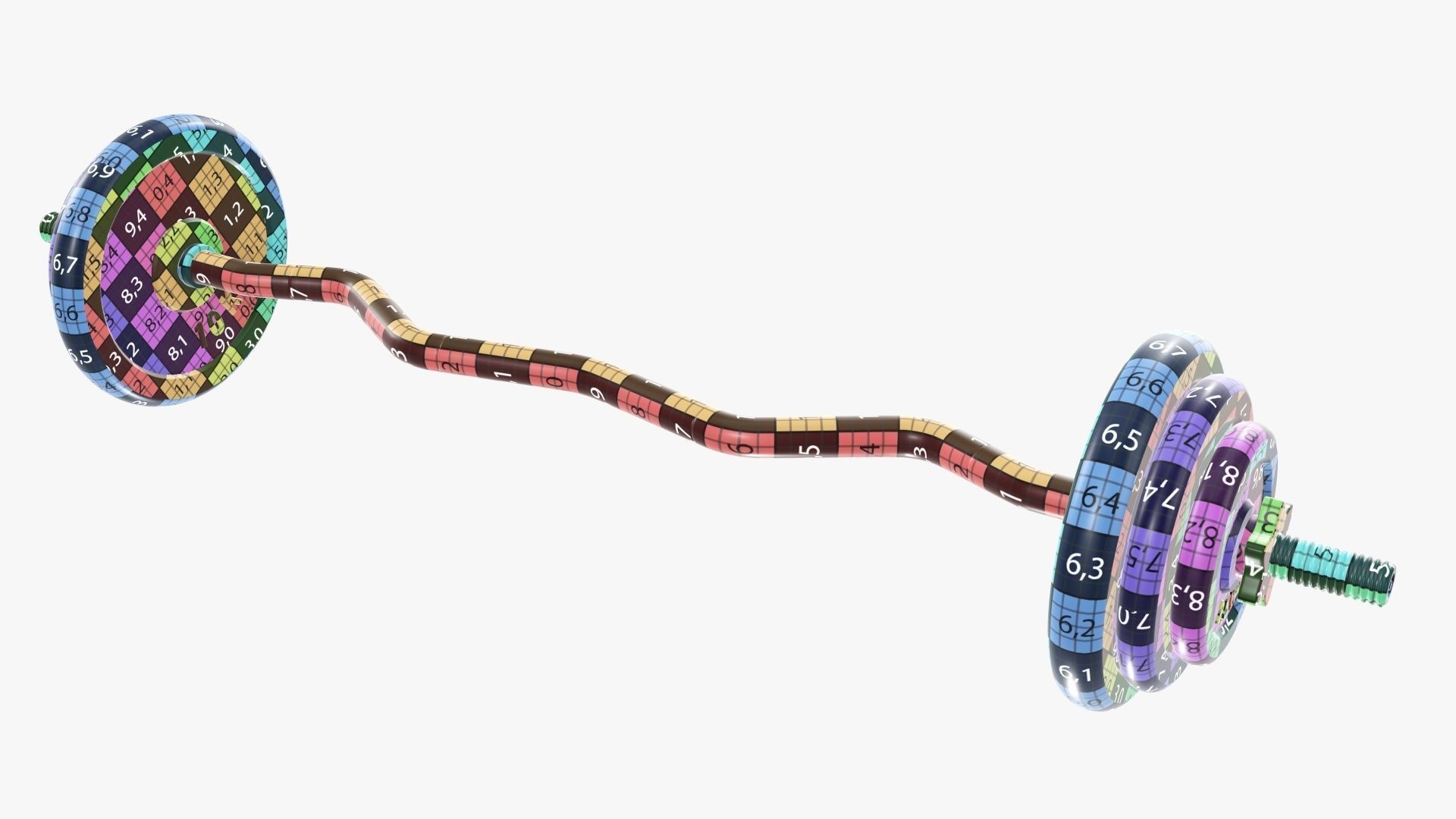 Sports equipment vol2 3D Model Collection_21