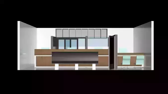 office reception area