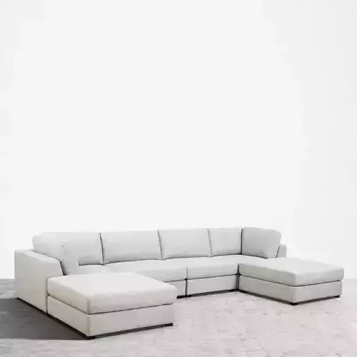 Kendrick Symmetrical Modular Sectional  3D model