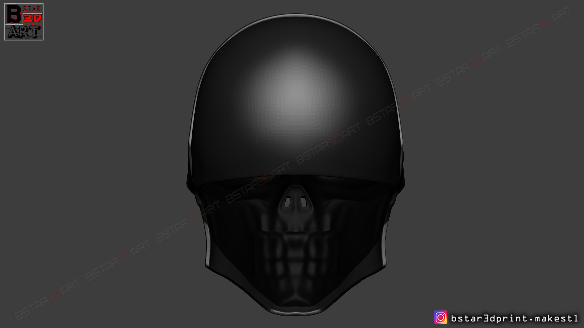 Black Mask - DC Comics Cosplay  3D print model_7