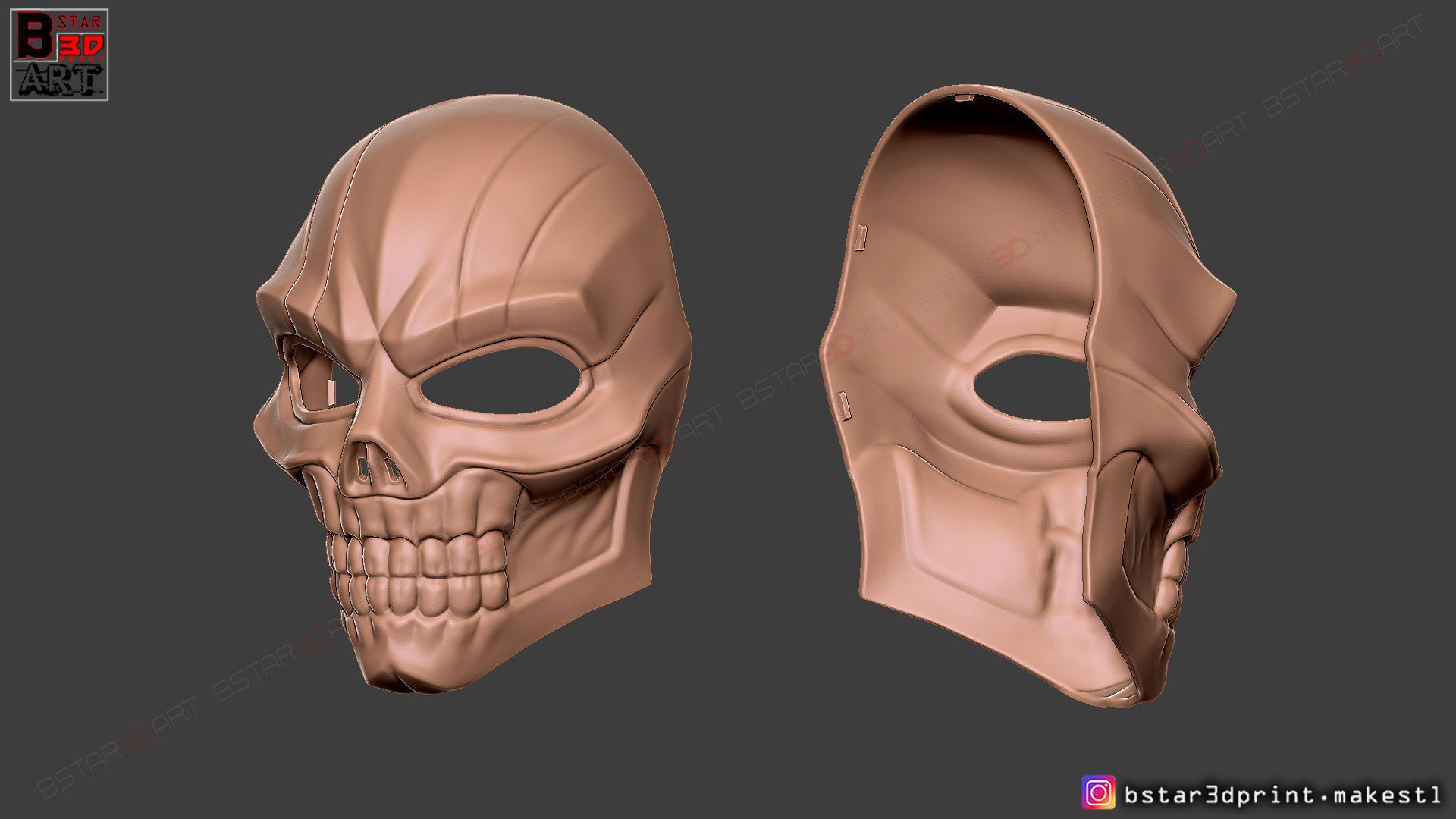 Black Mask - DC Comics Cosplay  3D print model_21