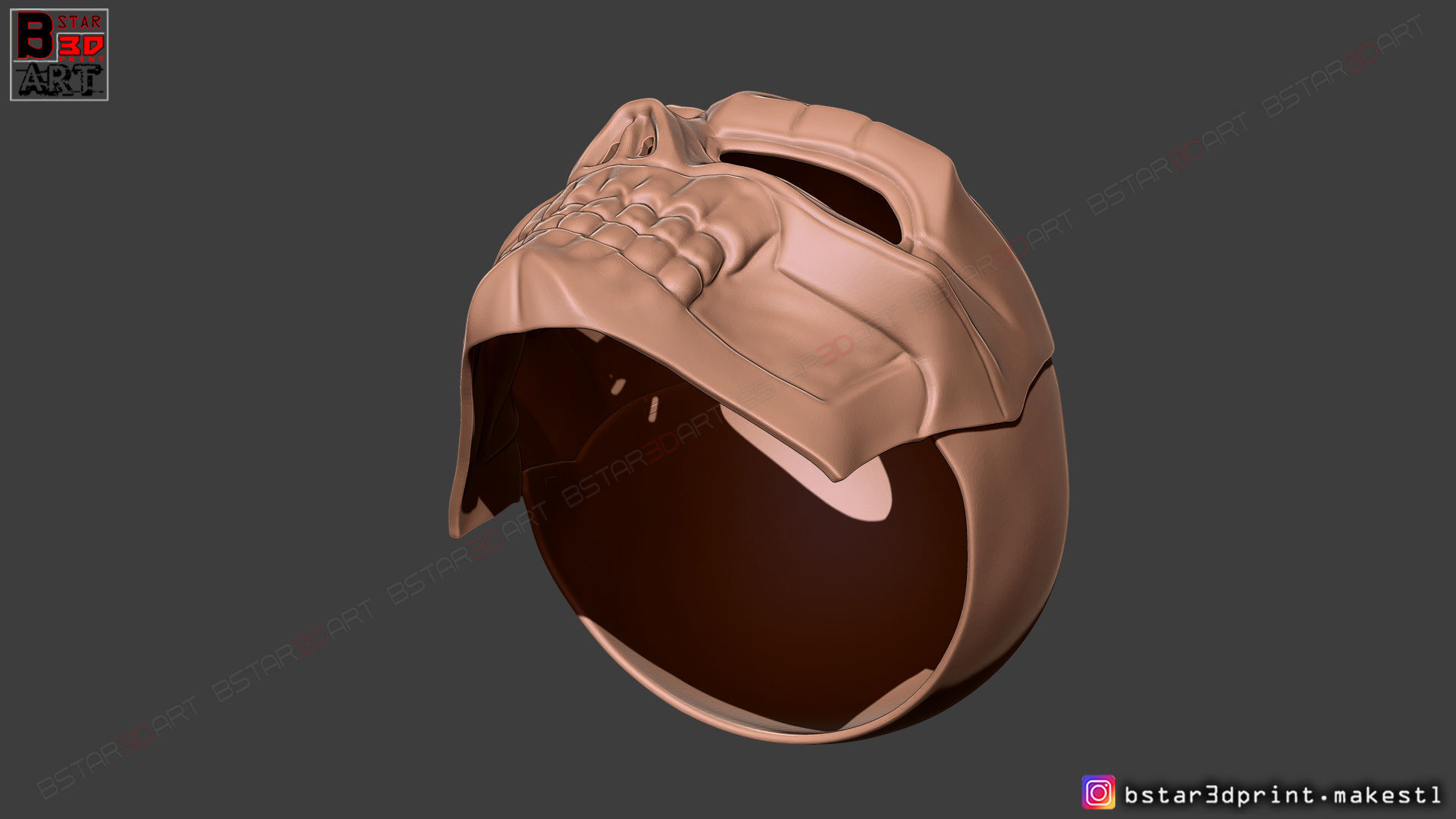 Black Mask - DC Comics Cosplay  3D print model_20