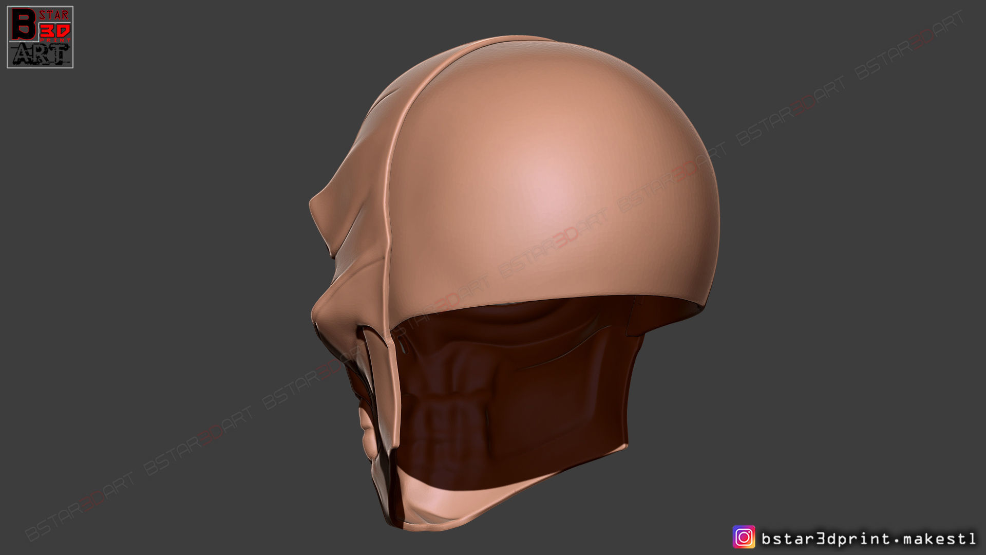 Black Mask - DC Comics Cosplay  3D print model_15