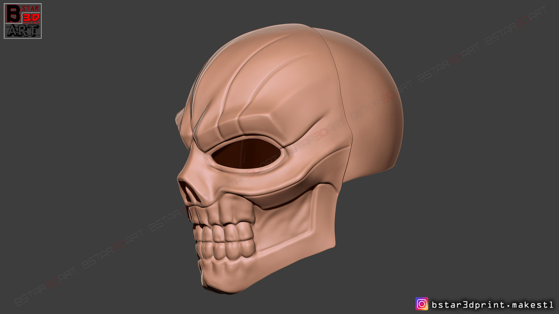 Black Mask - DC Comics Cosplay  3D print model_13