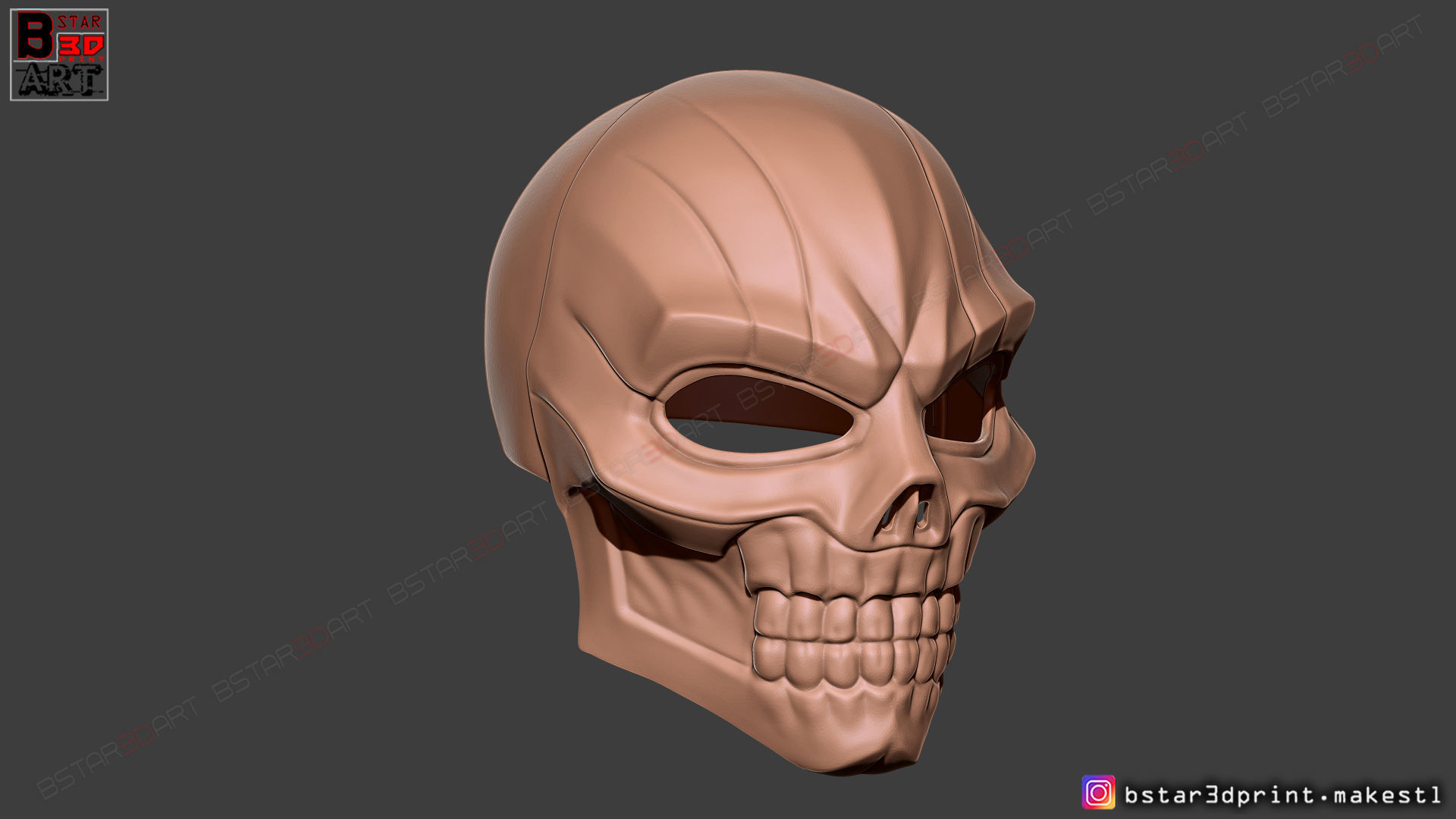 Black Mask - DC Comics Cosplay  3D print model_19