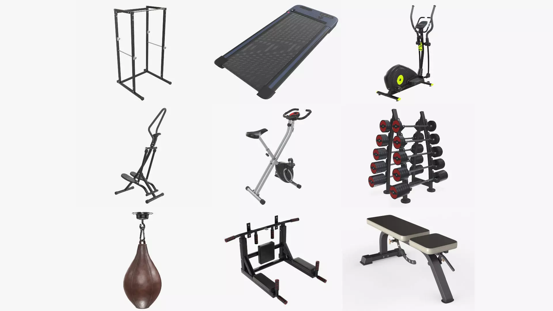 Sports equipment vol4 3D Model Collection_0