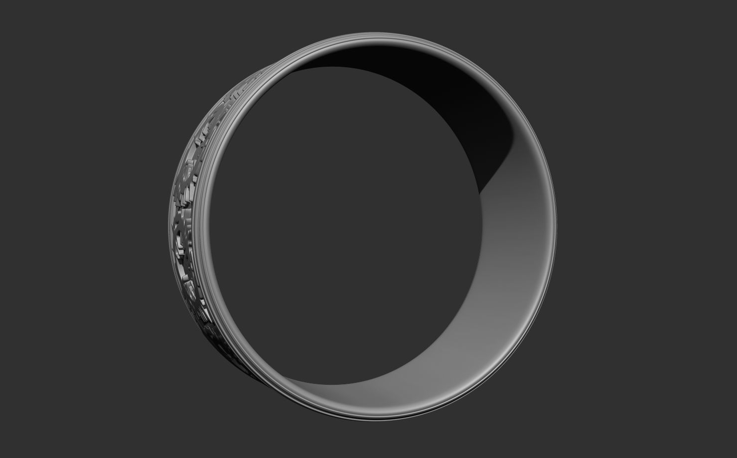 The fantasy magic ring 3D print model_3