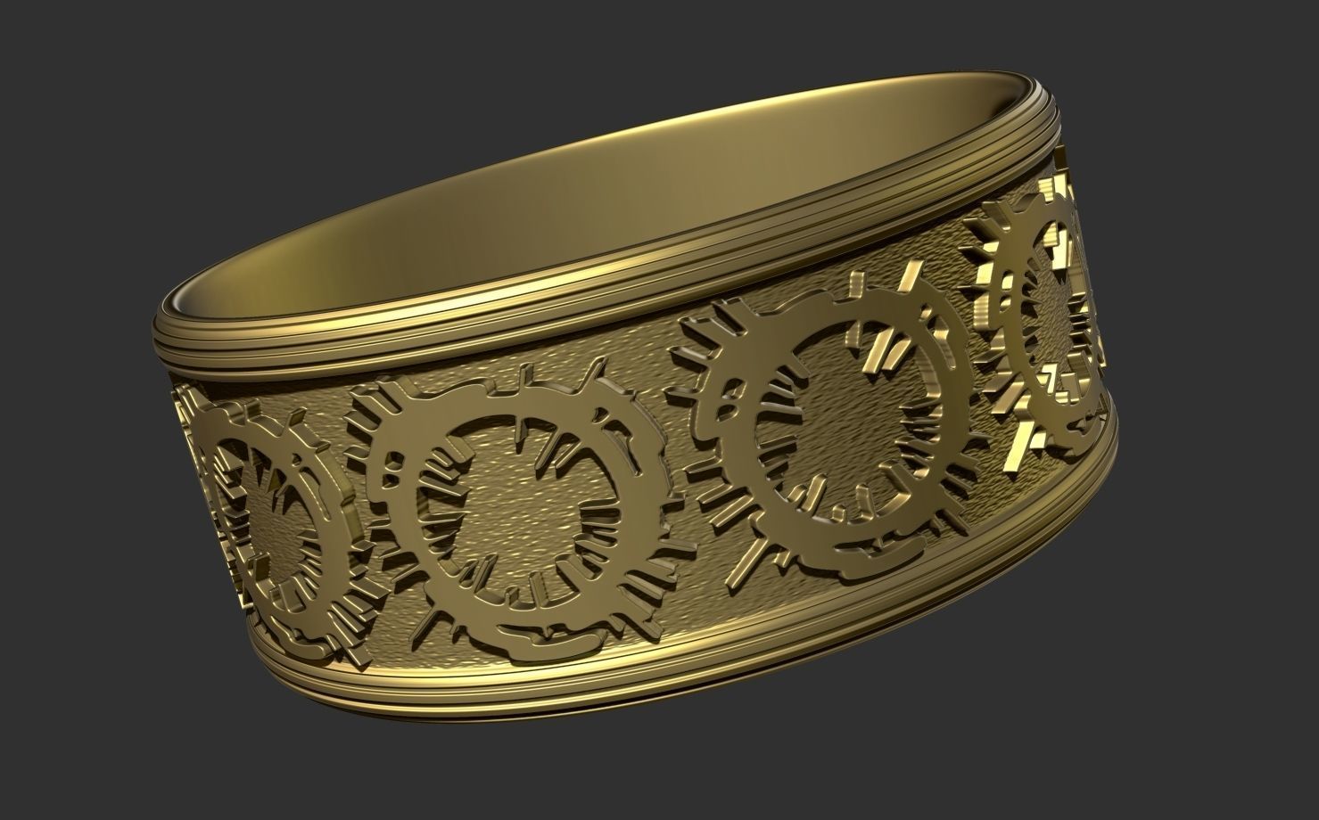 The fantasy magic ring 3D print model_1